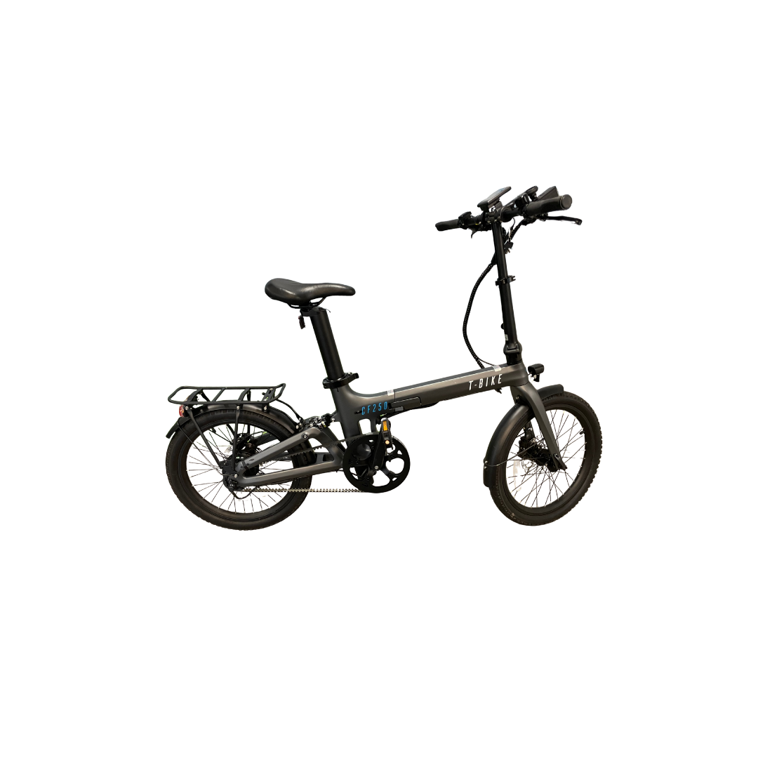 CF250 Opvouwbare Elektrische Fiets – Zwart