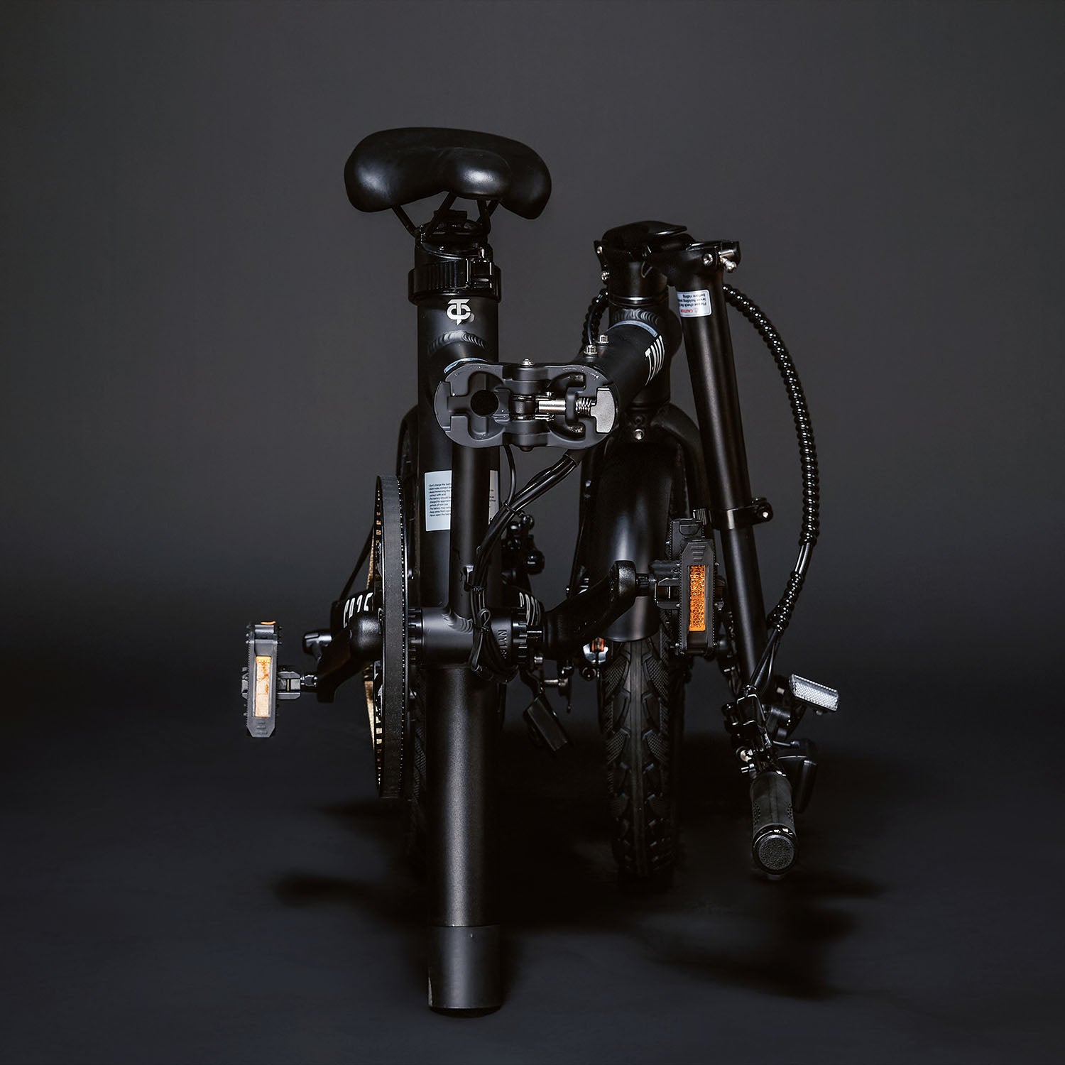 CR250 Compact Rider Opvouwbare Elektrische Fiets – Zwart