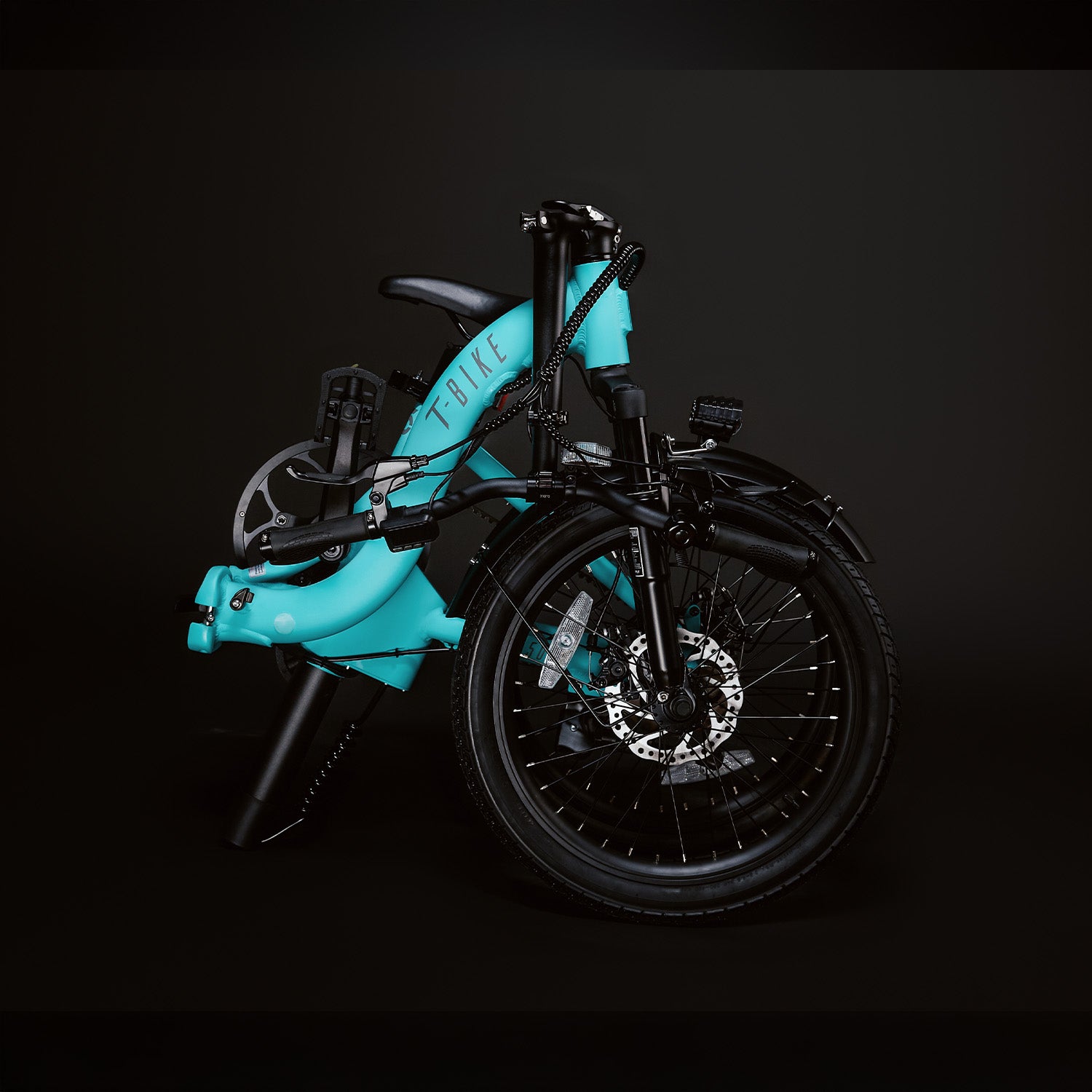 LR250 Low-Rider Opvouwbare Elektrische Fiets – Turkoois