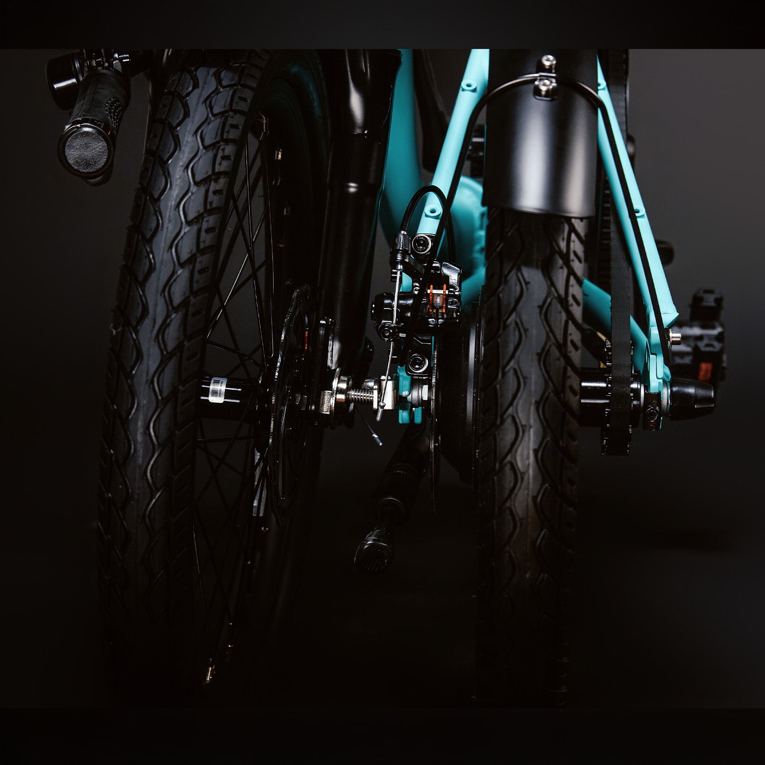 LR250 Low-Rider Opvouwbare Elektrische Fiets – Turkoois