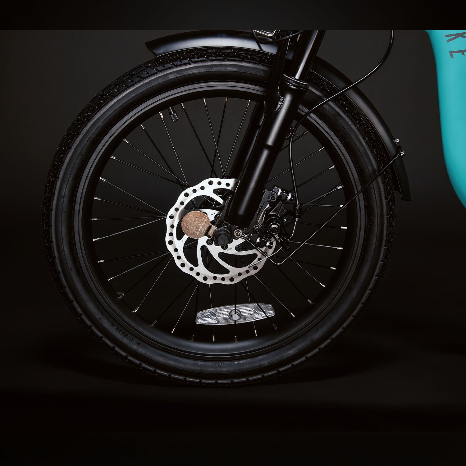 LR250 Low-Rider Opvouwbare Elektrische Fiets – Turkoois