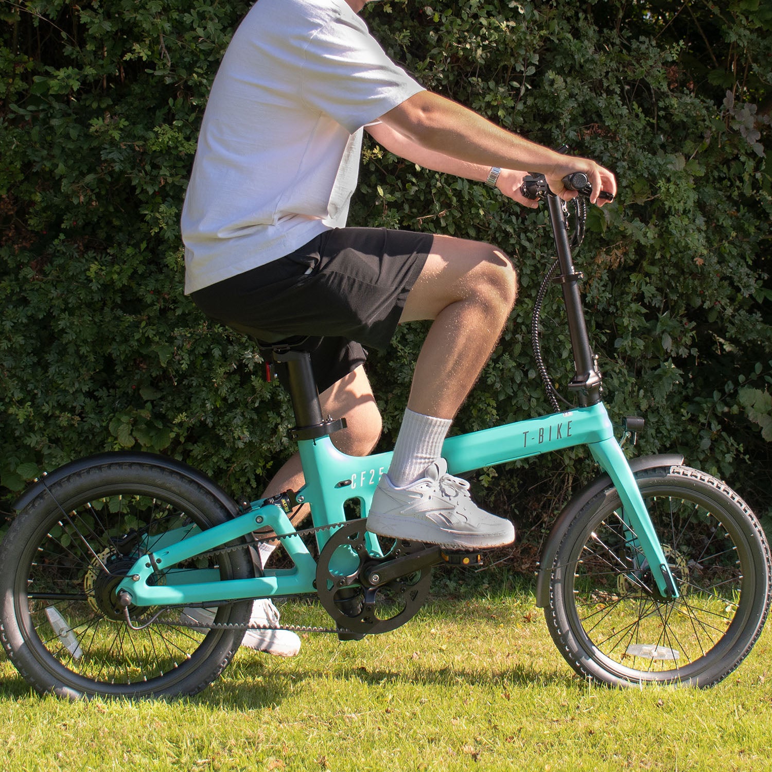 CF250 Opvouwbare Elektrische Fiets – Turkoois