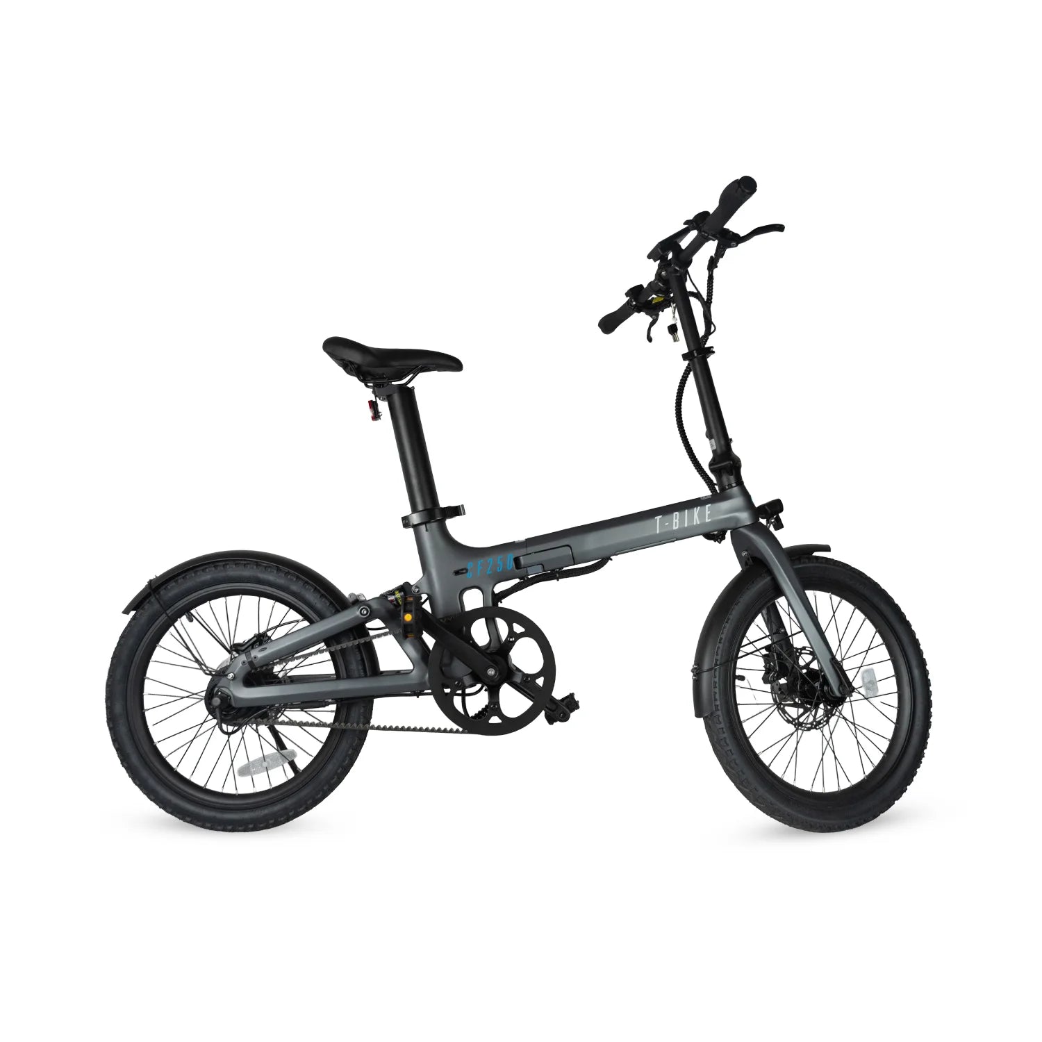 CF250 Opvouwbare Elektrische Fiets – Zwart