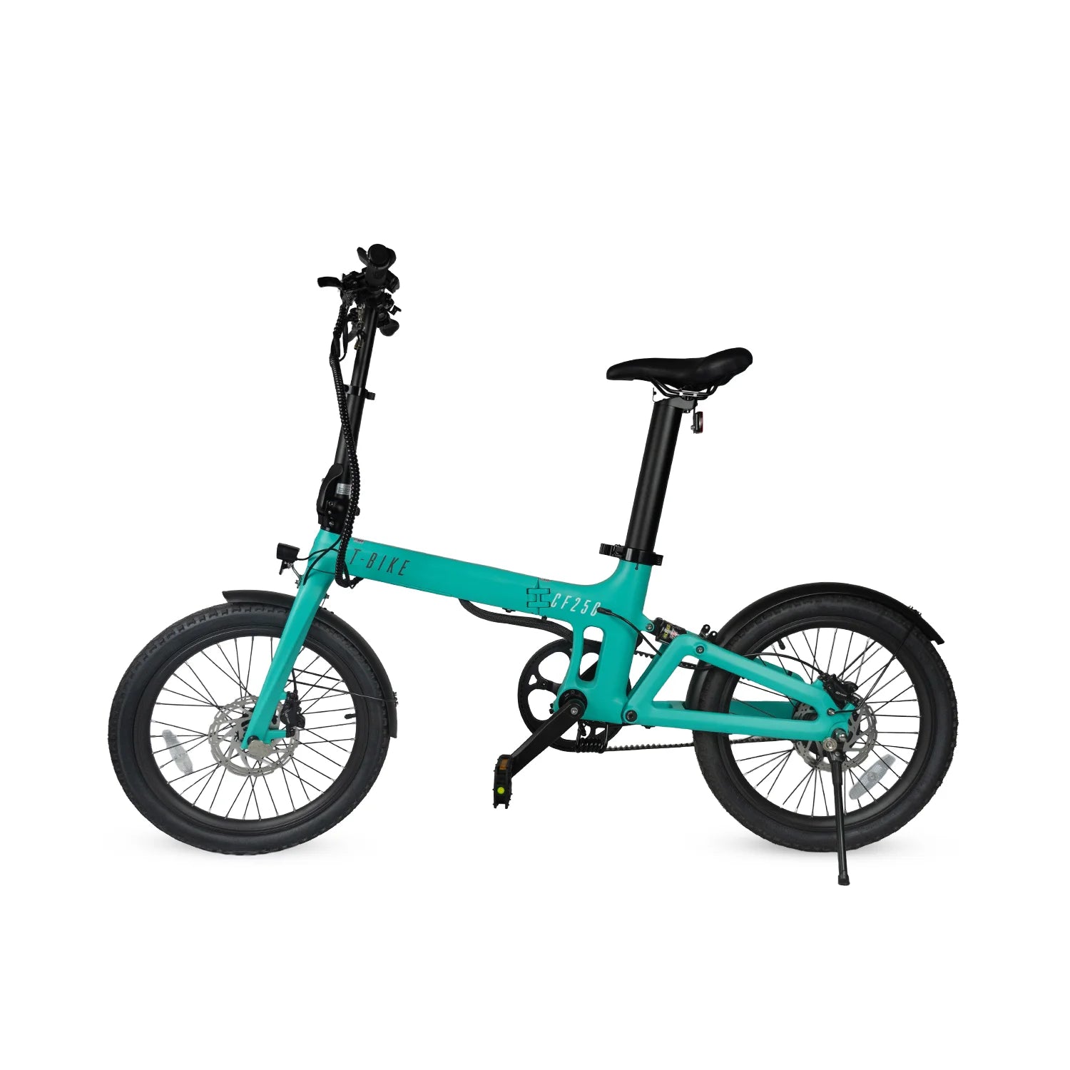 CF250 Opvouwbare Elektrische Fiets – Turkoois