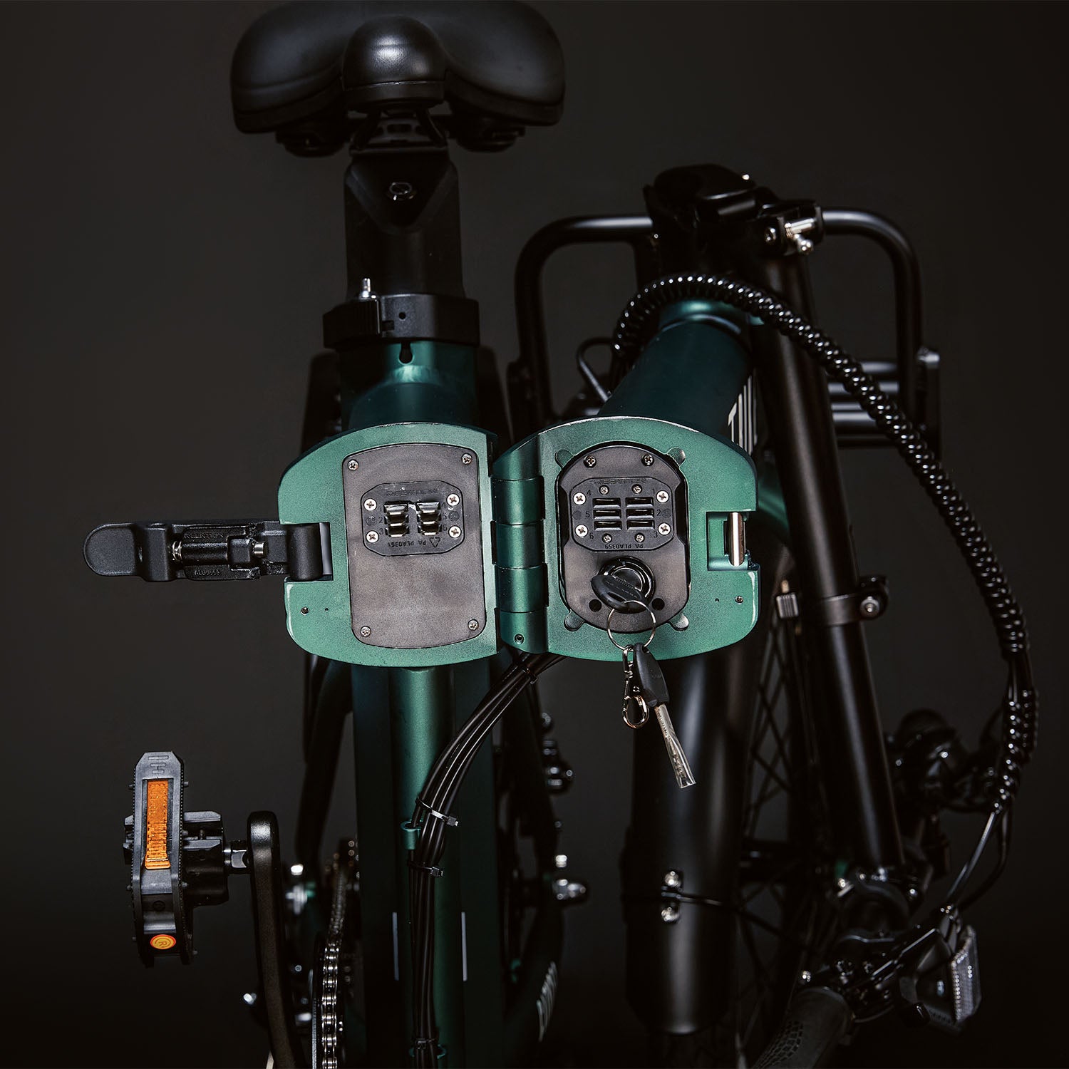 CITY250 Opvouwbare Elektrische Fiets – Groen