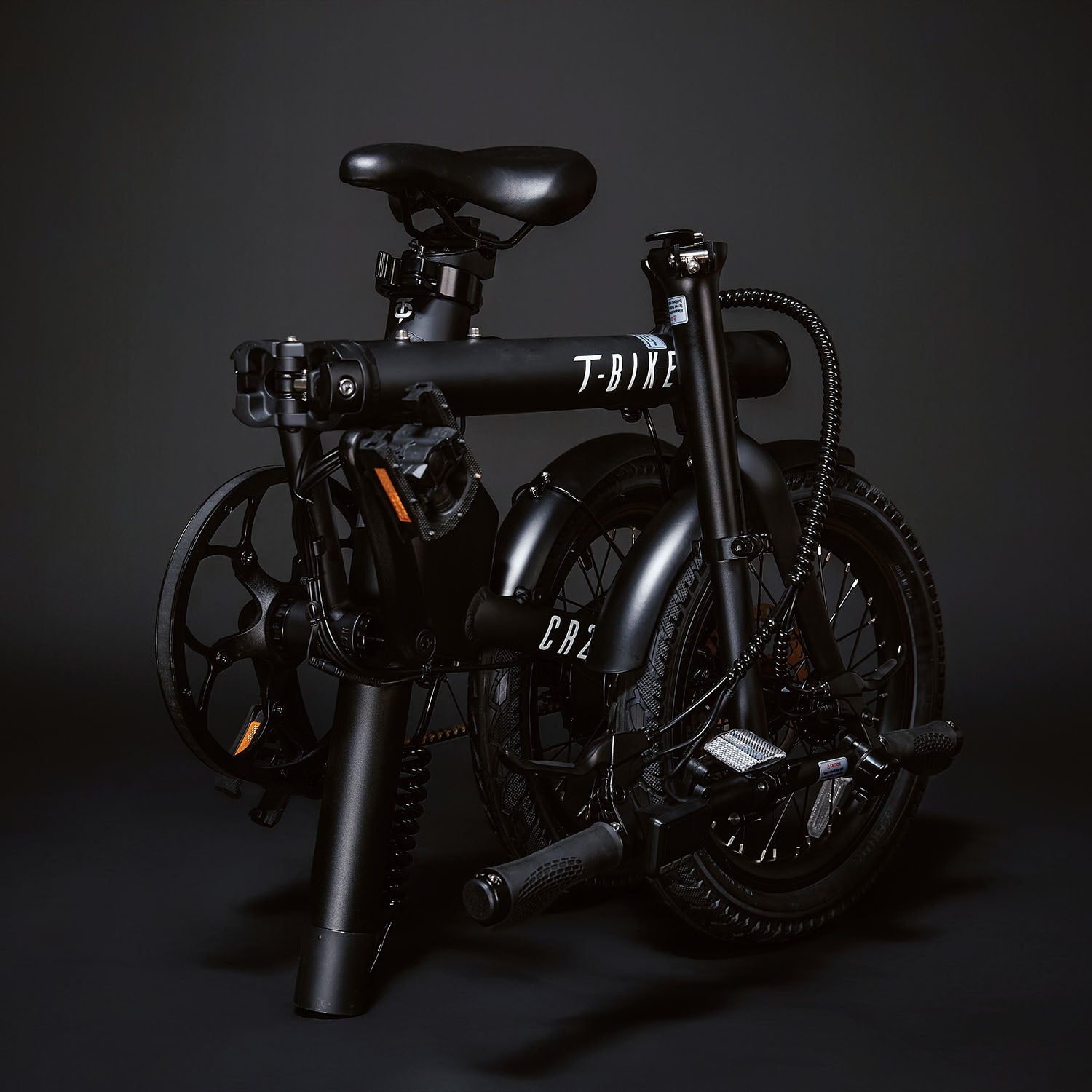 CR250 Compact Rider Opvouwbare Elektrische Fiets – Zwart