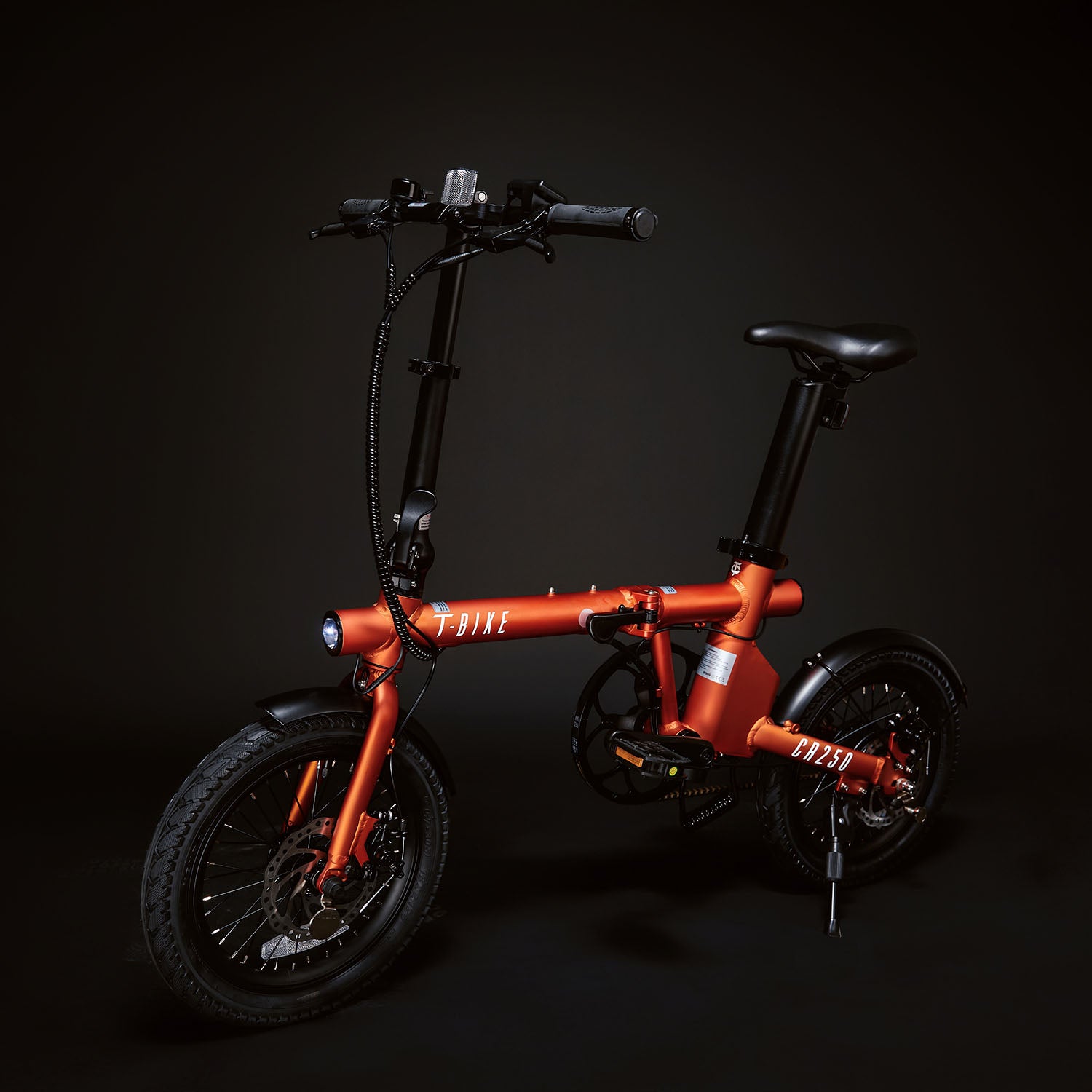 CR250 Compact Rider Opvouwbare Elektrische Fiets – Oranje