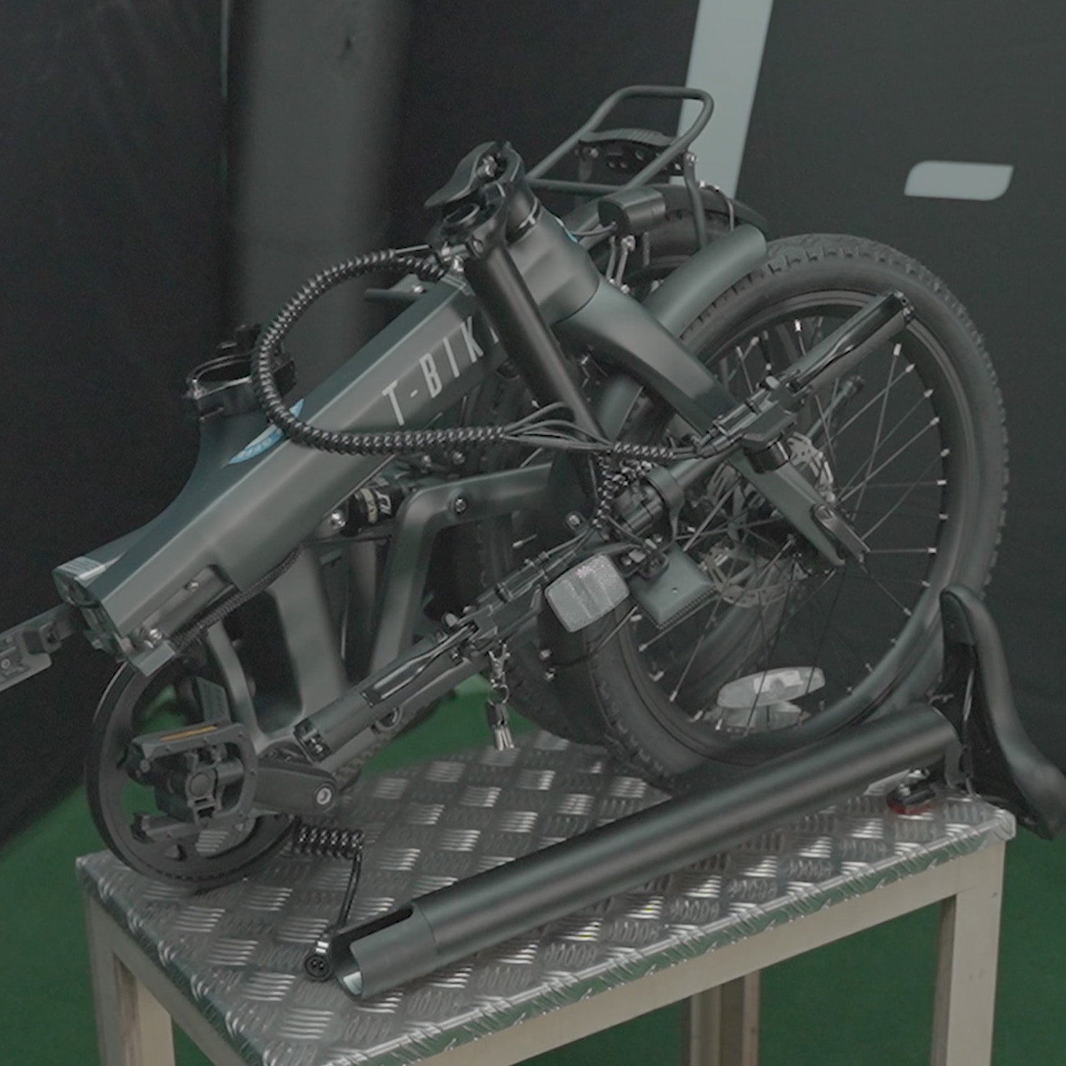 CF250 Opvouwbare Elektrische Fiets – Zwart