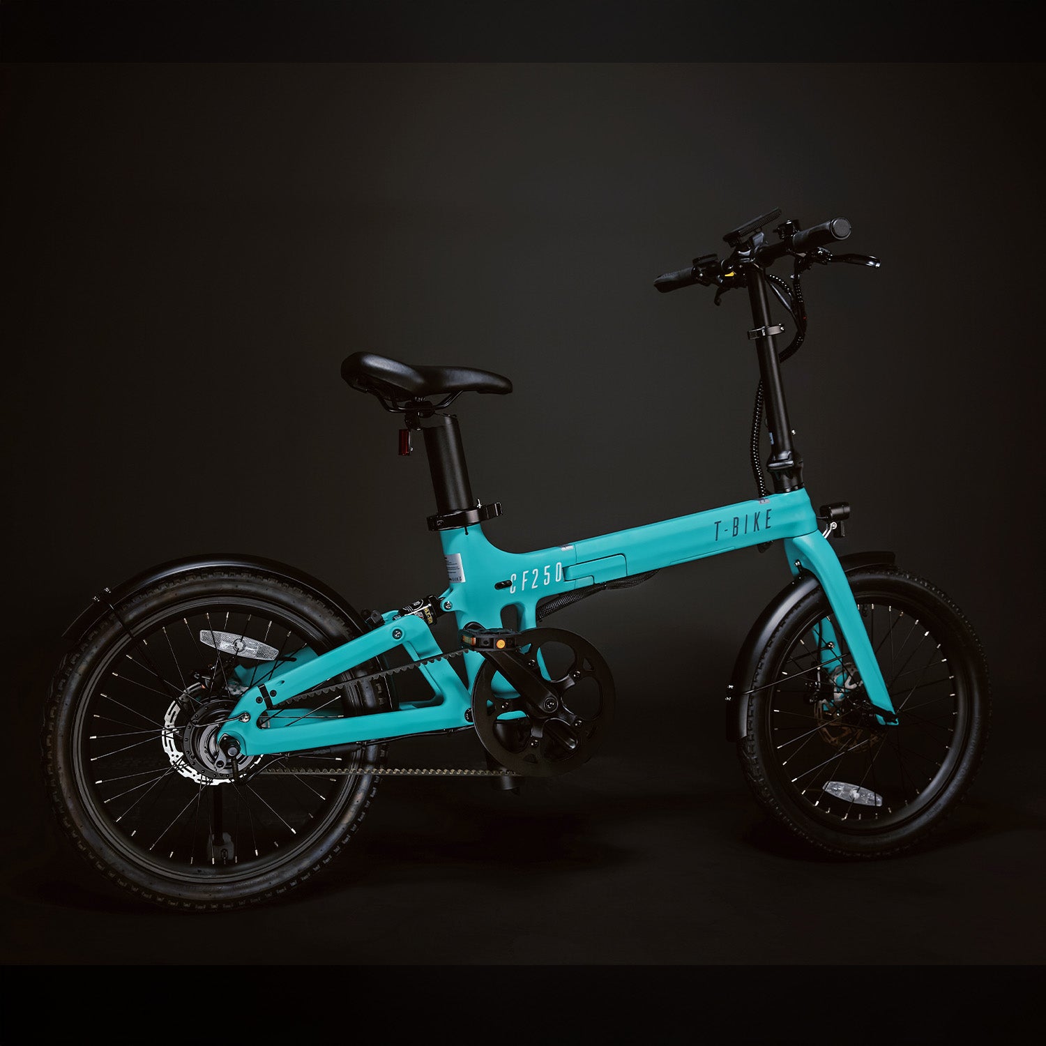 CF250 Opvouwbare Elektrische Fiets – Turkoois