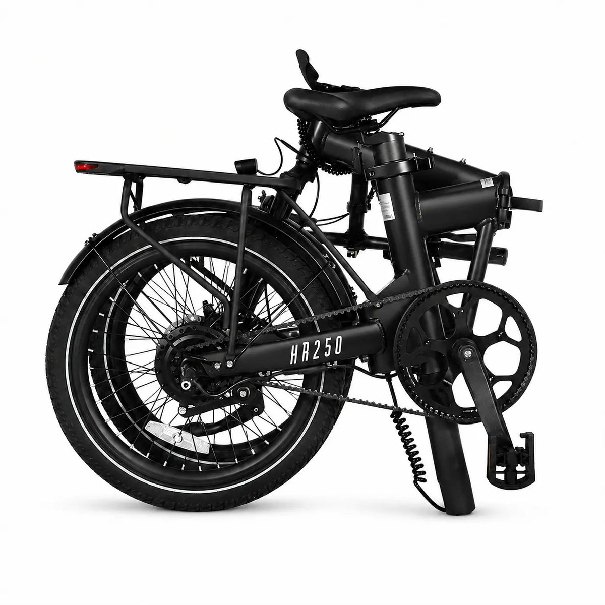 Bicicleta eléctrica plegable HR250 High-Rider - negro