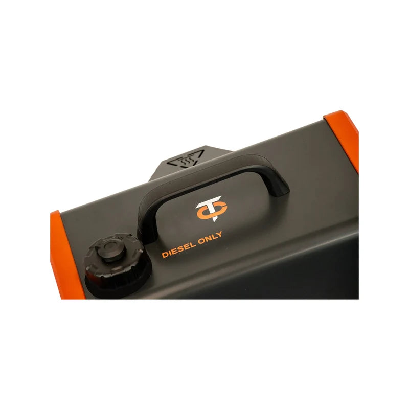 Calefactor diésel portátil Heatflow naranja